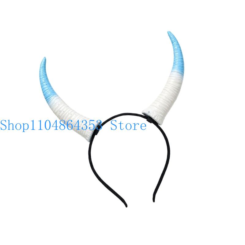 Easy Cosplay Prop - 652F 염소 경적 헤어 밴드 코스프레