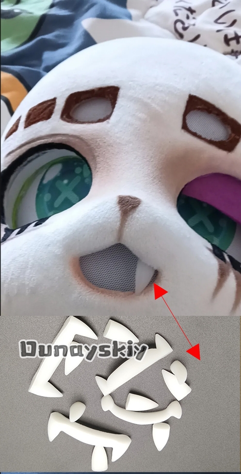 모피 3D 인쇄 Kemono Fursuit 가짜 치아  - Contact Cement Glue 리뷰 및 가격