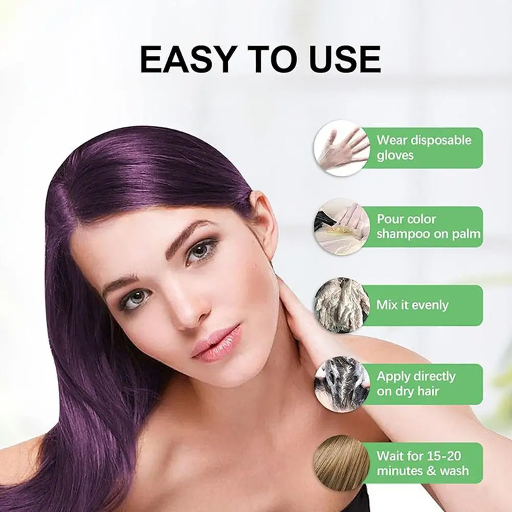 3-in-1 헤어 염색 샴푸: 즉각적인 염색 효과, 영 - Hair Spray Color 리뷰 및 가격