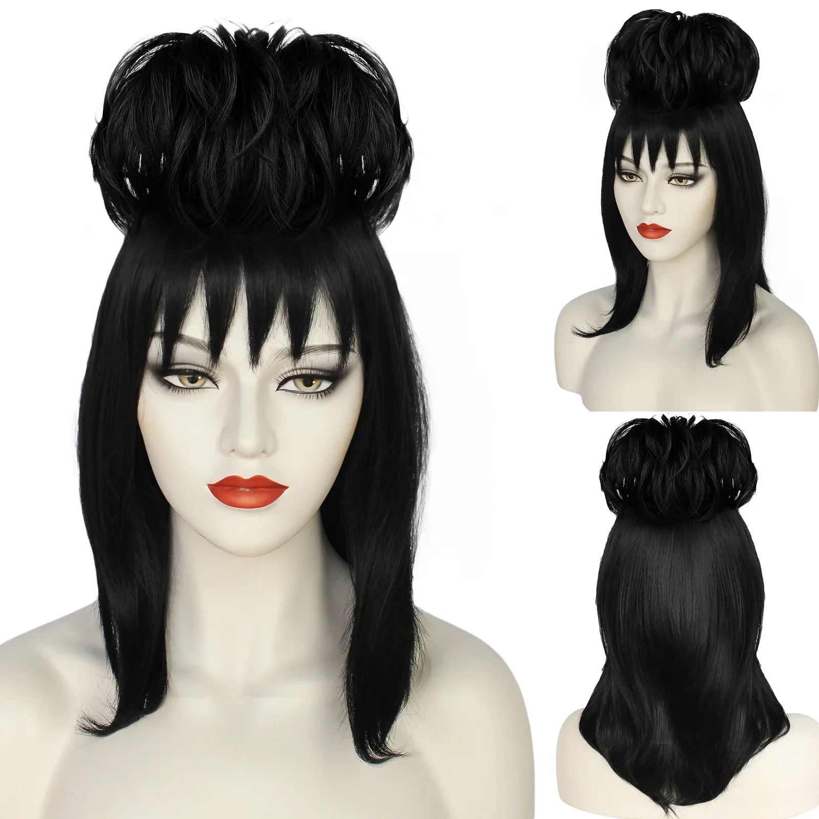 Lydia Deetz 코스프레 가발 신부 가운 코스튬  - Cosplay Prop Making 리뷰 및 가격